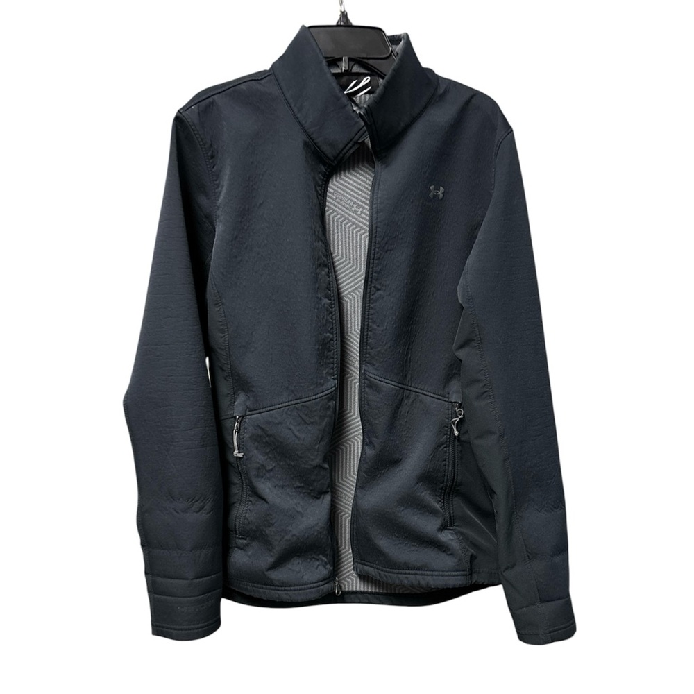 Under Armour Coldgear Infrared Women’s Full Zip Black Fitted Jacket Size Medium